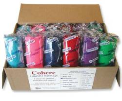 Cohere Cohesive Bandage--Assorted Colors Case